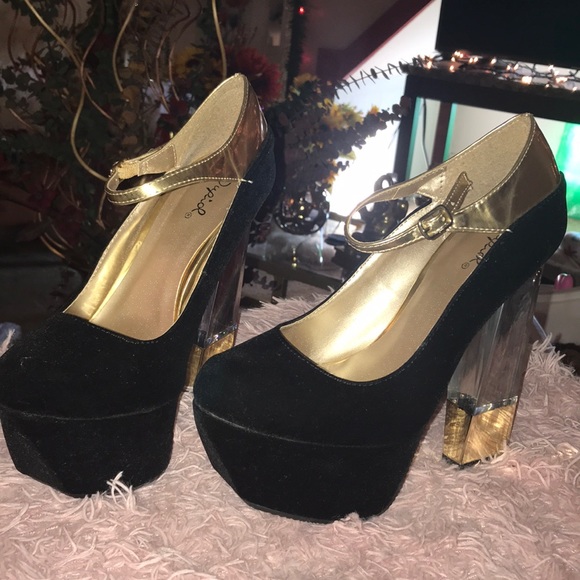 Platform glass heel - Picture 4 of 4